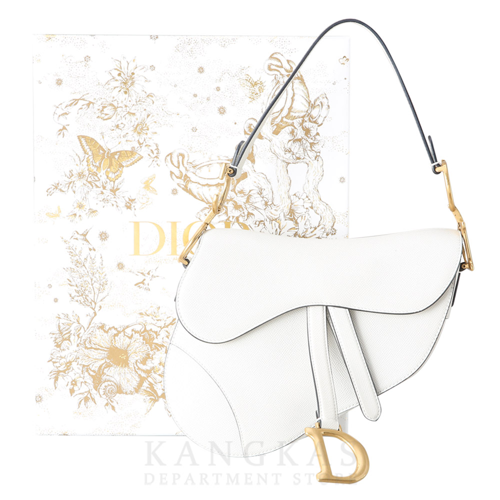 CHRISTIAN DIOR(USED)크리스찬디올 새들 미디움 백 & 링 숄더 스트랩